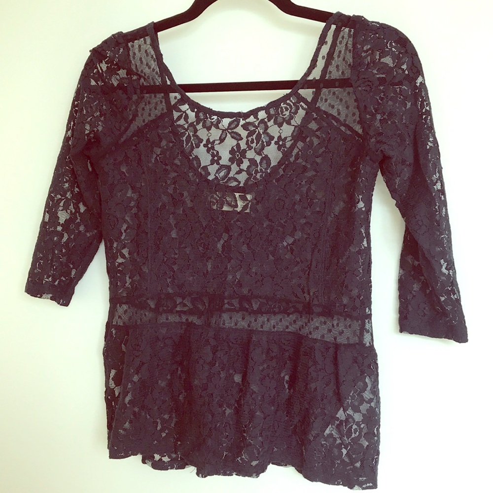lace shirt